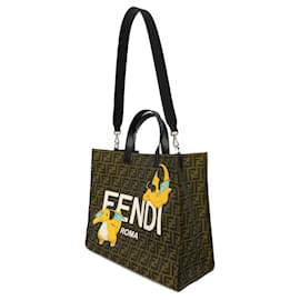 Fendi-Sac fourre-tout Fendi Pokemon Dragonite Sunshine-Vert