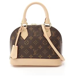 Louis Vuitton-Louis Vuitton Alma BB Monogram Handbag M53152-Brown