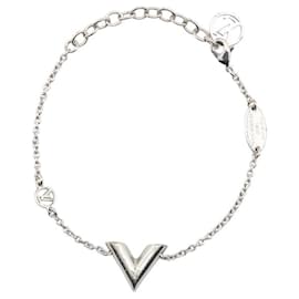 Louis Vuitton-Louis Vuitton Essential V Bracelet M63198-Silvery,Metallic