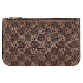 Louis Vuitton-Pochete Louis Vuitton Damier Neverfull PM N41359-Marrom