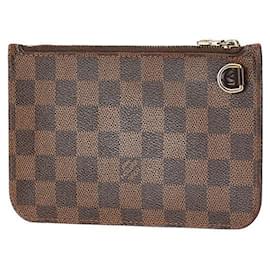 Louis Vuitton-Louis Vuitton Damier Neverfull PM Pouch N41359-Brown