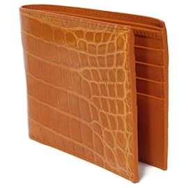 Bottega Veneta-Bottega Veneta Bifold Wallet 113993-Brown
