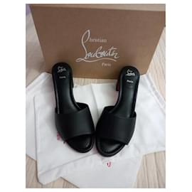 Christian Louboutin-Mules-Noir