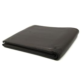 Hermès-Hermes Citizen Twill Men's Leather Bill Wallet-Grey