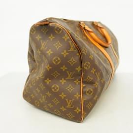 Louis Vuitton-Louis Vuitton Boston Bag Monogram Keepall 50-Brown