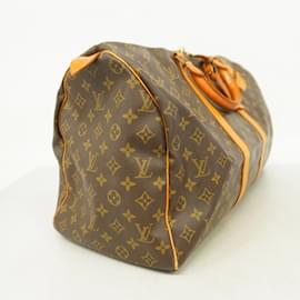 Louis Vuitton-Louis Vuitton Monogram Keepall 50 Boston Bag-Brown