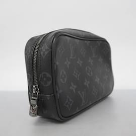 Louis Vuitton-Louis Vuitton Monogram Eclipse Pouch-Black