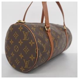 Louis Vuitton-Louis Vuitton Monogram Papillon 30 Handbag-Brown