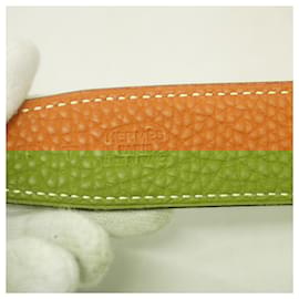 Hermès-Hermes Belt Evelyn in Black and Gold-Black,Golden