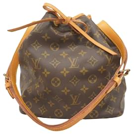 Louis Vuitton-Louis Vuitton Monogram Petit Noe Shoulder Bag-Brown