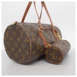 Louis Vuitton-Louis Vuitton Monogram Papillon 30 Handbag-Brown
