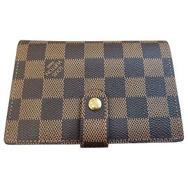Louis Vuitton Viennese Damier Wallet Brown Brown