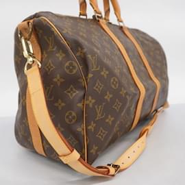 Louis Vuitton-Louis Vuitton Monogram Keepall Bandouliere 45-Brown