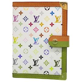 Louis Vuitton-Louis Vuitton Monogram Multicolor Notebook Cover-White