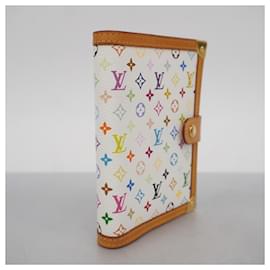 Louis Vuitton-Louis Vuitton Monogram Multicolor Notebook Cover-White