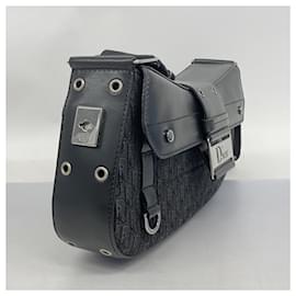 Christian Dior-Christian Dior Black Shoulder Bag-Black