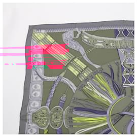 Hermès-Hermes Carre Geant 140 Ceintures et Liens Scarf-Red