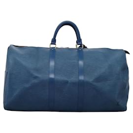 Louis Vuitton-Louis Vuitton Keepall 55-Blue