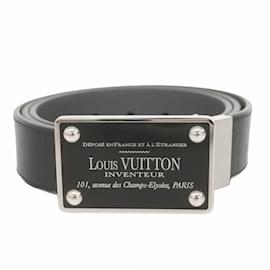 Louis Vuitton-Cinto Louis Vuitton Santur Aventure M6820-Preto