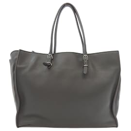 Balenciaga-Sac à main zippé autour B4 en papier Balenciaga 432596-Marron