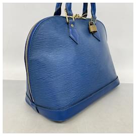 Louis Vuitton-Louis Vuitton Epi Alma Handbag in Toledo Blue-Blue