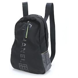 Chanel-Chanel Sport Backpack and Shoulder Bag-Black