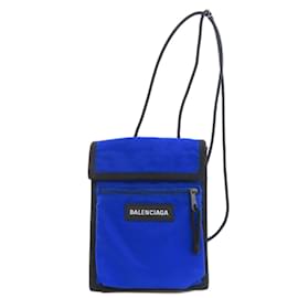 Balenciaga-Sac à bandoulière Balenciaga 532298-Bleu