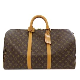 Louis Vuitton-Louis Vuitton Keepall 50 Boston Bag-Monogram