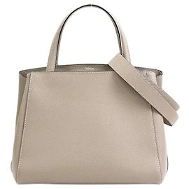 Sac à main Valextra en greige Gris