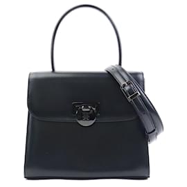 Givenchy-Givenchy Black Leather Handbag-Black