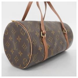 Louis Vuitton-Louis Vuitton Monogram Papillon 26 Handbag-Brown