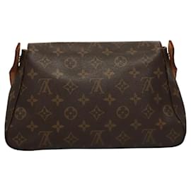 Louis Vuitton-LOUIS VUITTON Monogram Mini Looping Shoulder Bag M51147 LV Auth 116815-Monogram