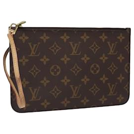 Louis Vuitton-LOUIS VUITTON Monogram Neverfull MM Pouch Accessory Pouch LV Auth BD1159-Monogram