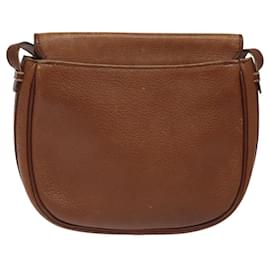 Autre Marque-Burberrys Shoulder Bag Leather Brown Auth ep8223-Brown