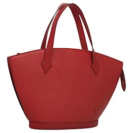 Louis Vuitton-LOUIS VUITTON Epi Saint Jacques Shoulder Bag Red M52277 LV Auth ep8327-Red