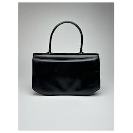 Givenchy-Vintage  Givenchy 4G leather bag black-Black