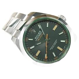 Rolex-ROLEX Milgauss black Dial 116400GV '22 purchased Mens-Silvery