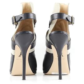 Paul Andrew-Leather heels-Black