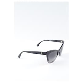 Chanel-Black sunglasses-Black