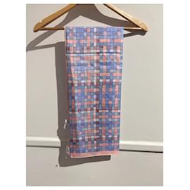 Hermès-HERMES Scarves T.  Silk-Pink