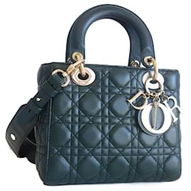 Dior-Lady Dior my ABCDior small bag-Dark green