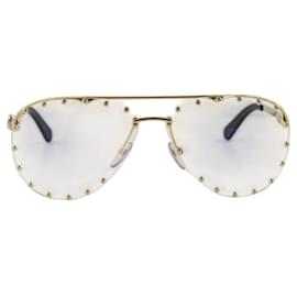 Louis Vuitton-Golden sunglasses-Golden