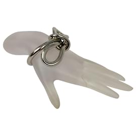 Balenciaga-Bracelet en cuir noué avec nœud papillon Balenciaga Argent Automne Hiver 2013-Argenté