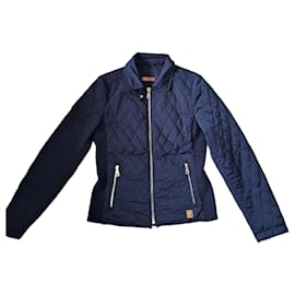 Massimo Dutti Blue Jacket Blue