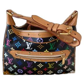 Louis Vuitton Boulogne Monogram Multicolore Leather Handbag Multiple colors