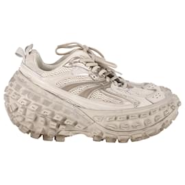 Balenciaga-Baskets Bouncer Balenciaga en beige en mélange de matériaux-Beige