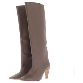 Autre Marque Botas GIA COUTURE T.EU 38 Couro Marrom