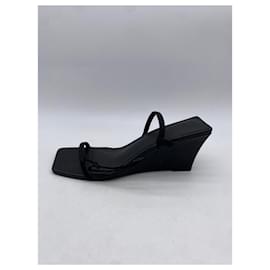 Autre Marque-ST AGNI Sandals T.EU 39 Leather-Black