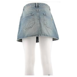 Courreges-COURREGES Skirts T.FR 38 Denim - Jeans-Blue