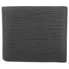Louis Vuitton-Louis Vuitton Epi Portefeuille Marco NM Wallet-Black
